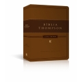 Bíblia Thompson AEC Letra Grande -  Luxo Marrom